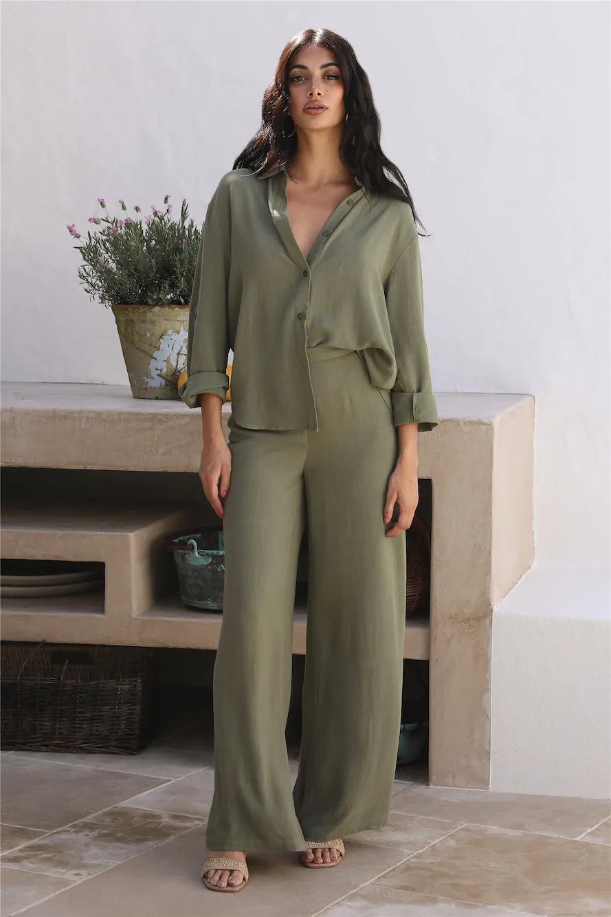 SEVEN WONDERS Kym Pants Khaki