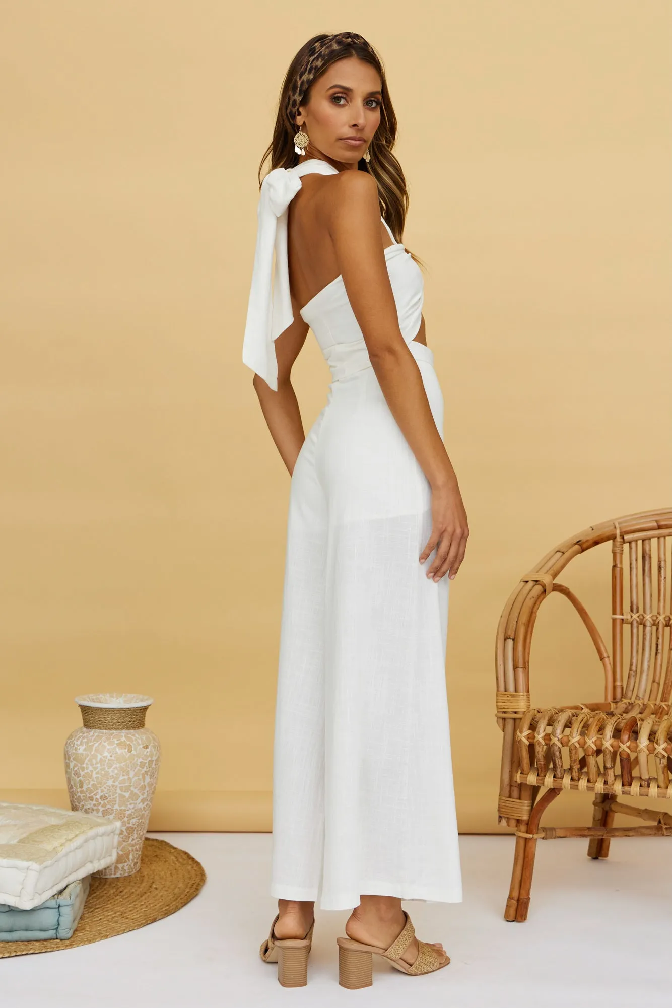 Silently Waking Pants White