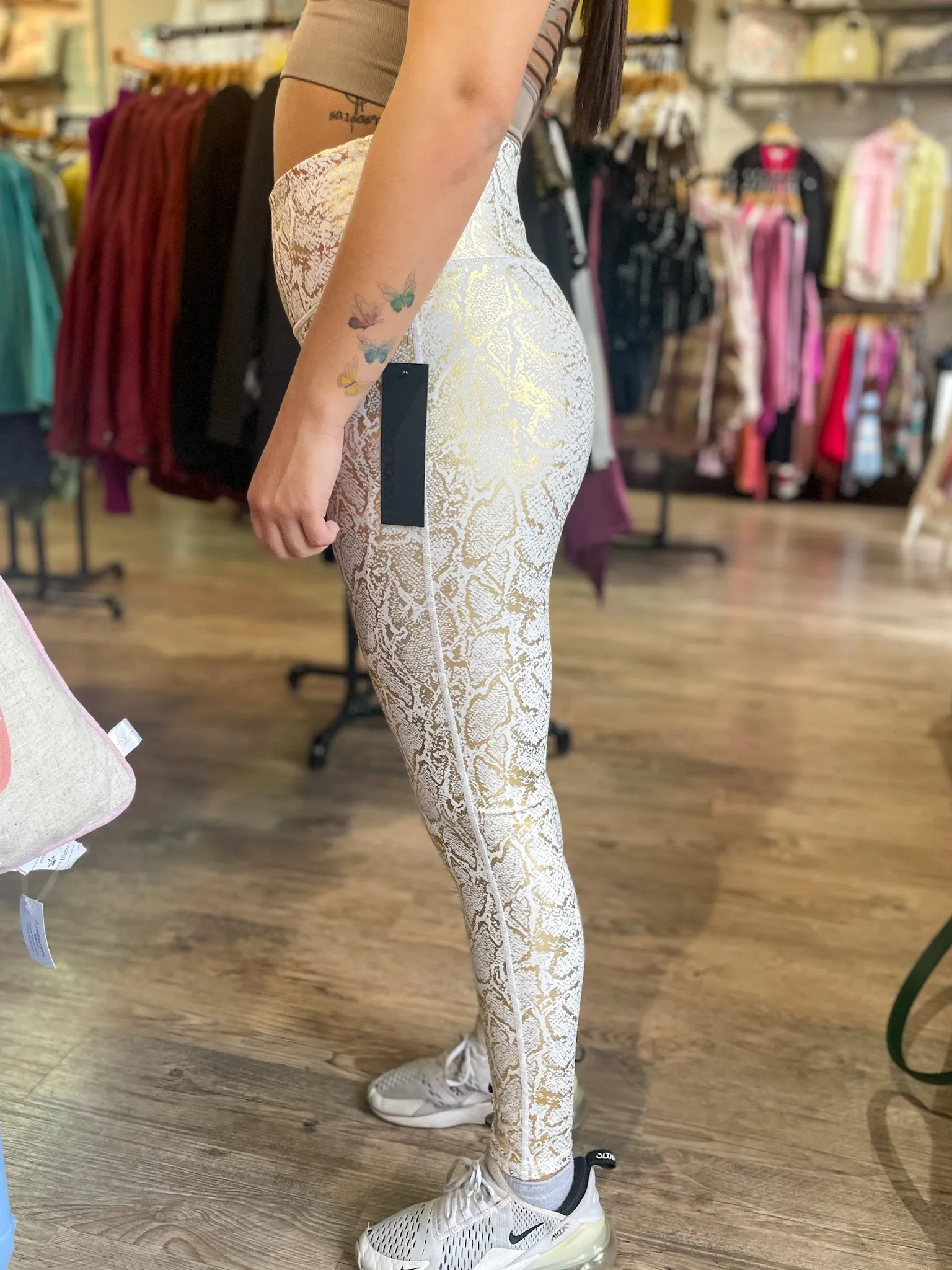 Snake Print Highwaist Leggings