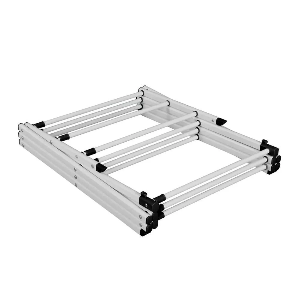 Suite Expandable Concertina Clothes Airer White