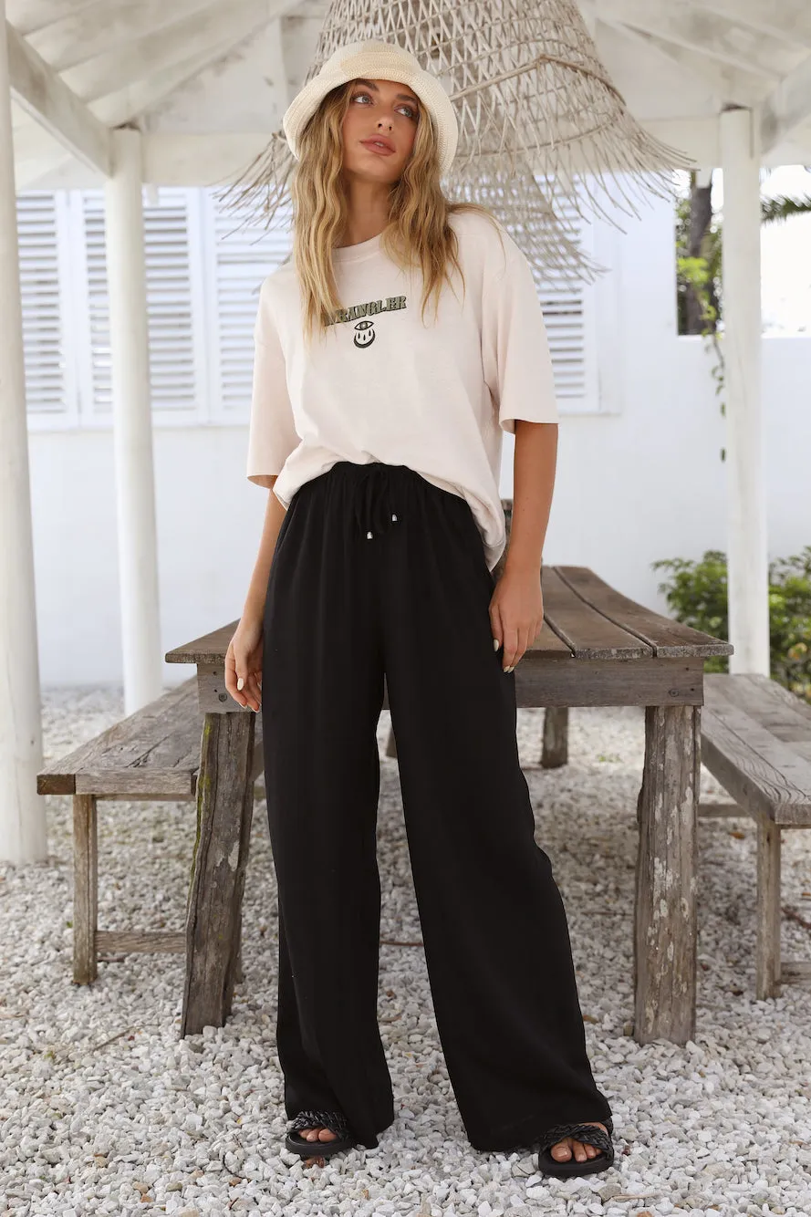 Tangerine Twist Pants Black