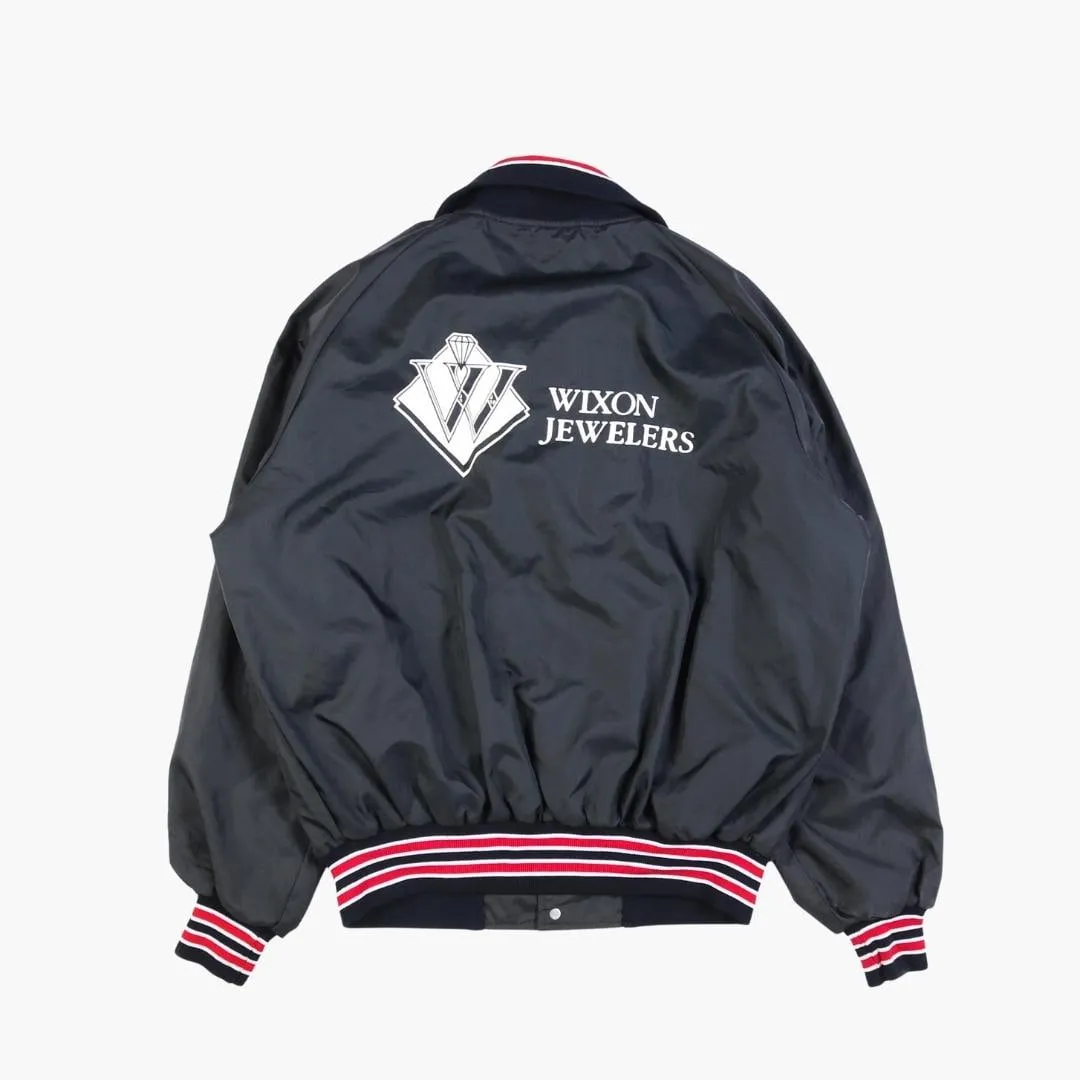 Vintage 'Kathy' Satin Bomber Jacket