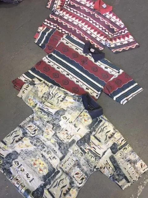 Vintage Printed Polos