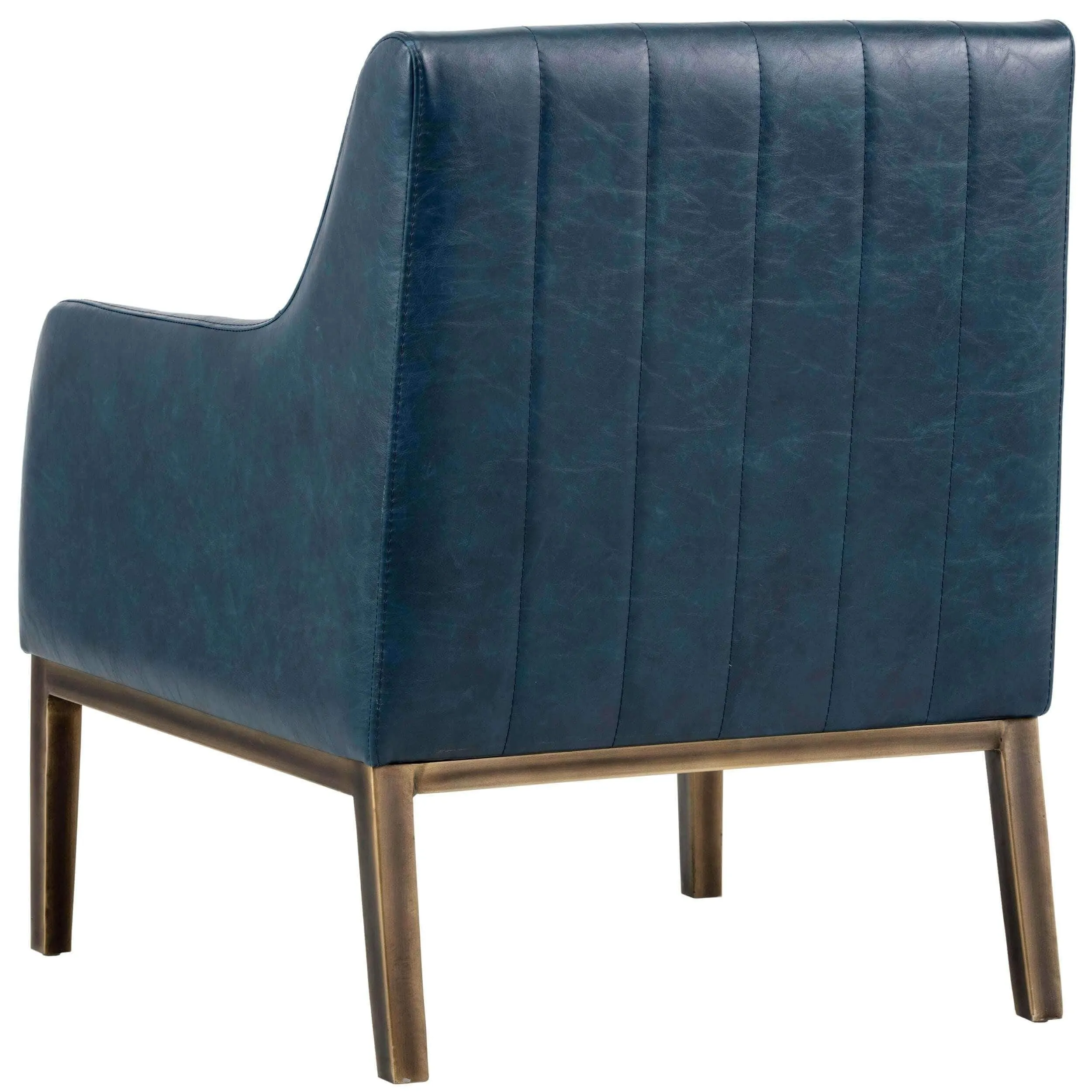 Wolfe Lounge Chair, Vintage Blue