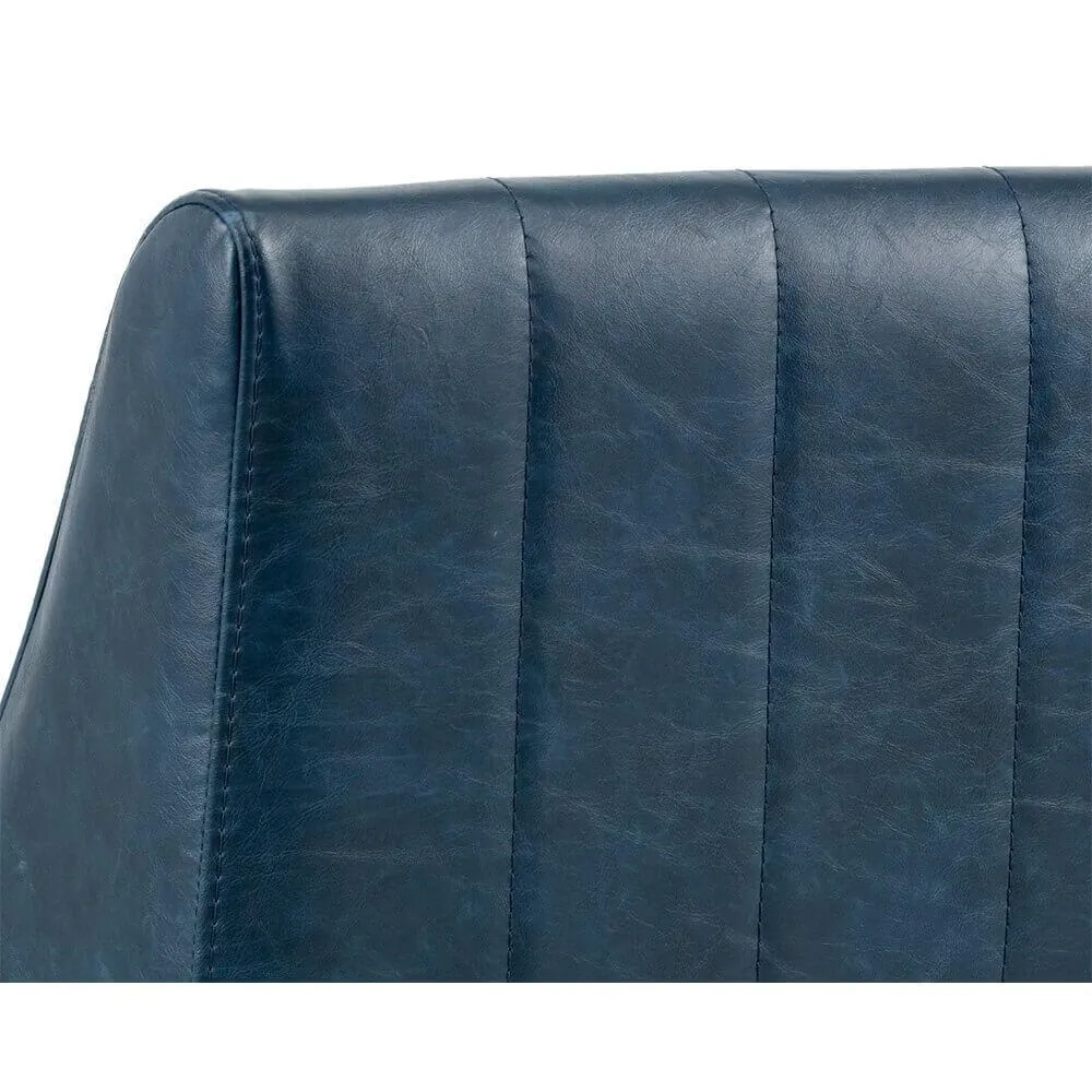 Wolfe Lounge Chair, Vintage Blue