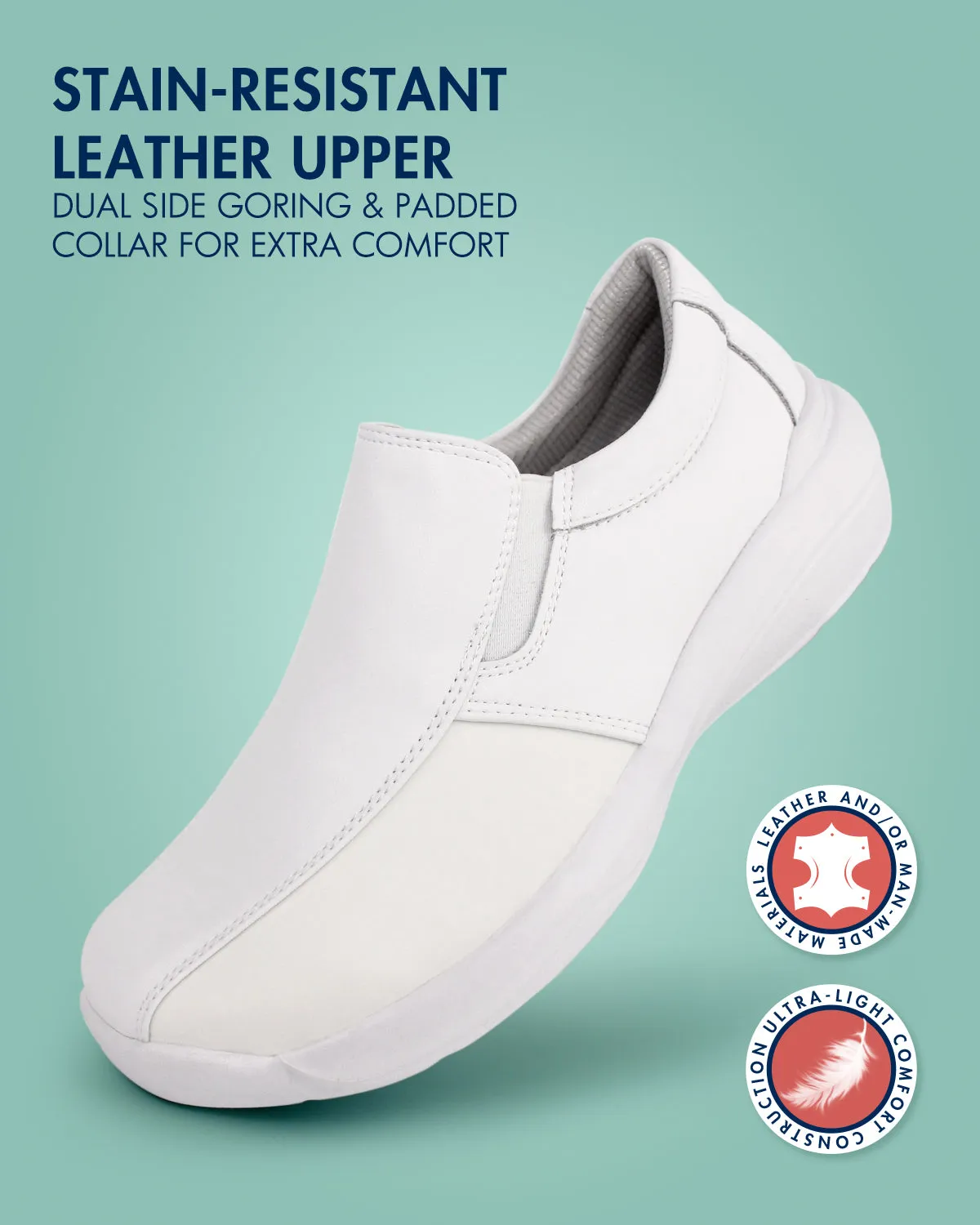 Women's Orthotic Shoes - Havil White