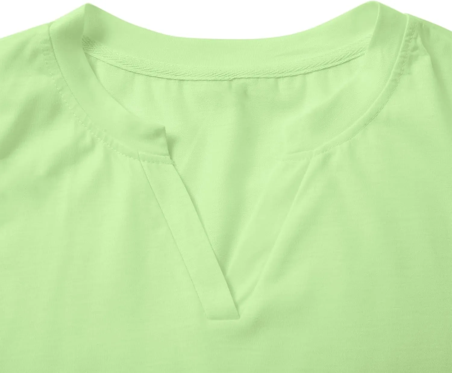 Women's Summer Casual Maxi Dress Short Sleeves V Neck Loose Split Long Beach Shirt Dresses Vacation with Pockets