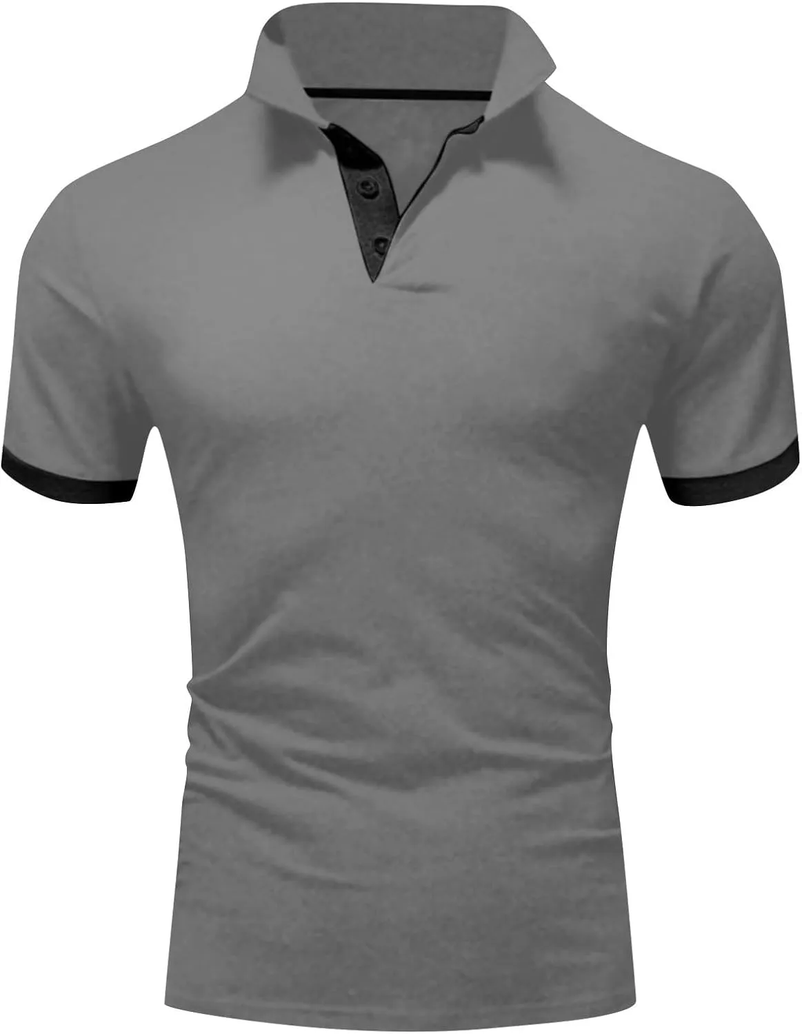 Ymosrh Men's Summer Golf Polo Shirts Short Sleeve Tennis Shirts Casual T-Shirts Work Business Shirts, M-4XL