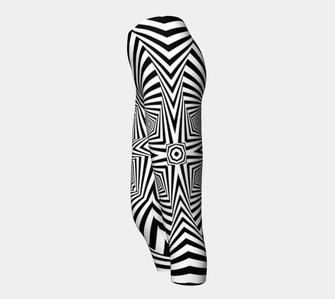 Zebra Lines Capris | Hubert S