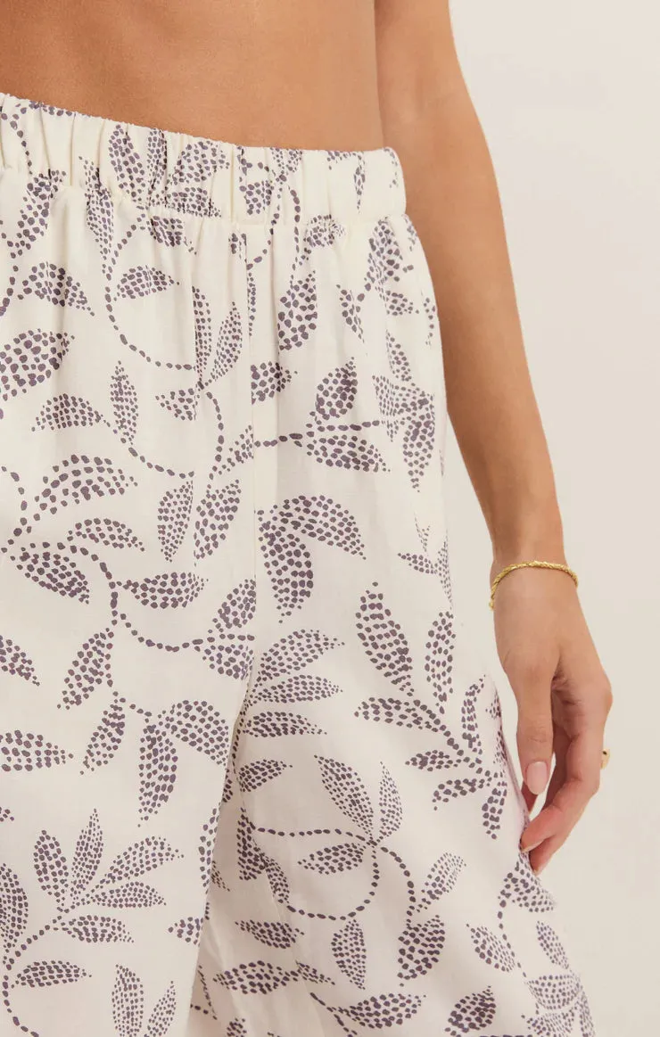 ZSU Sorrentino Vine Print Pant
